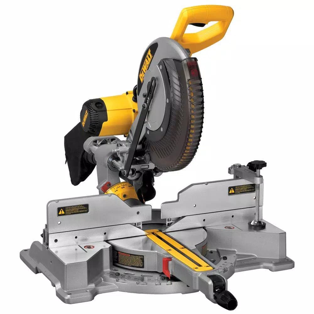 DEWALT DWS709 12 in. Dual Bevel Sliding Compound Miter Saw, 15 Amp