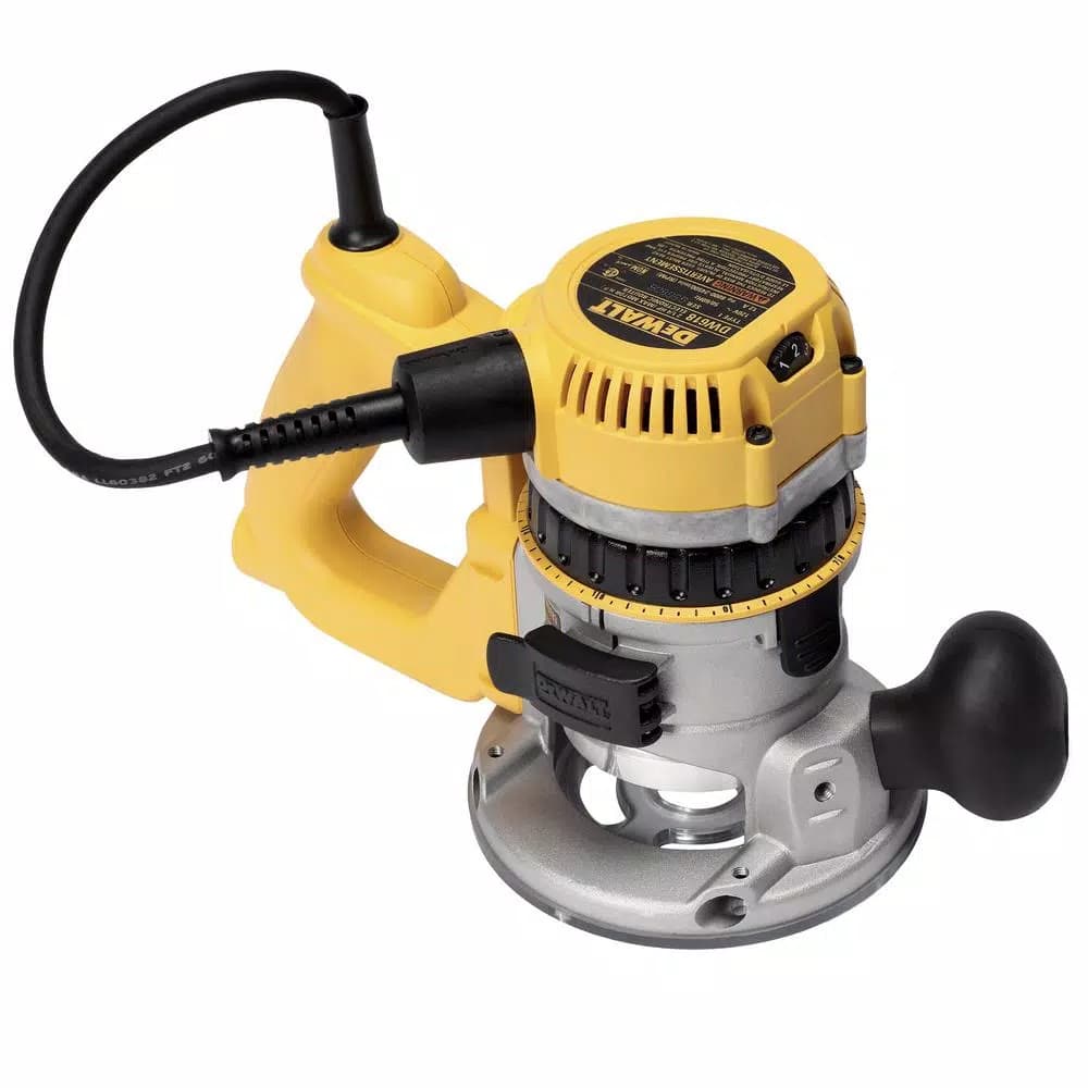 DEWALT DW618D 2-1/4 HP Electronic Variable Speed D-Handle Router