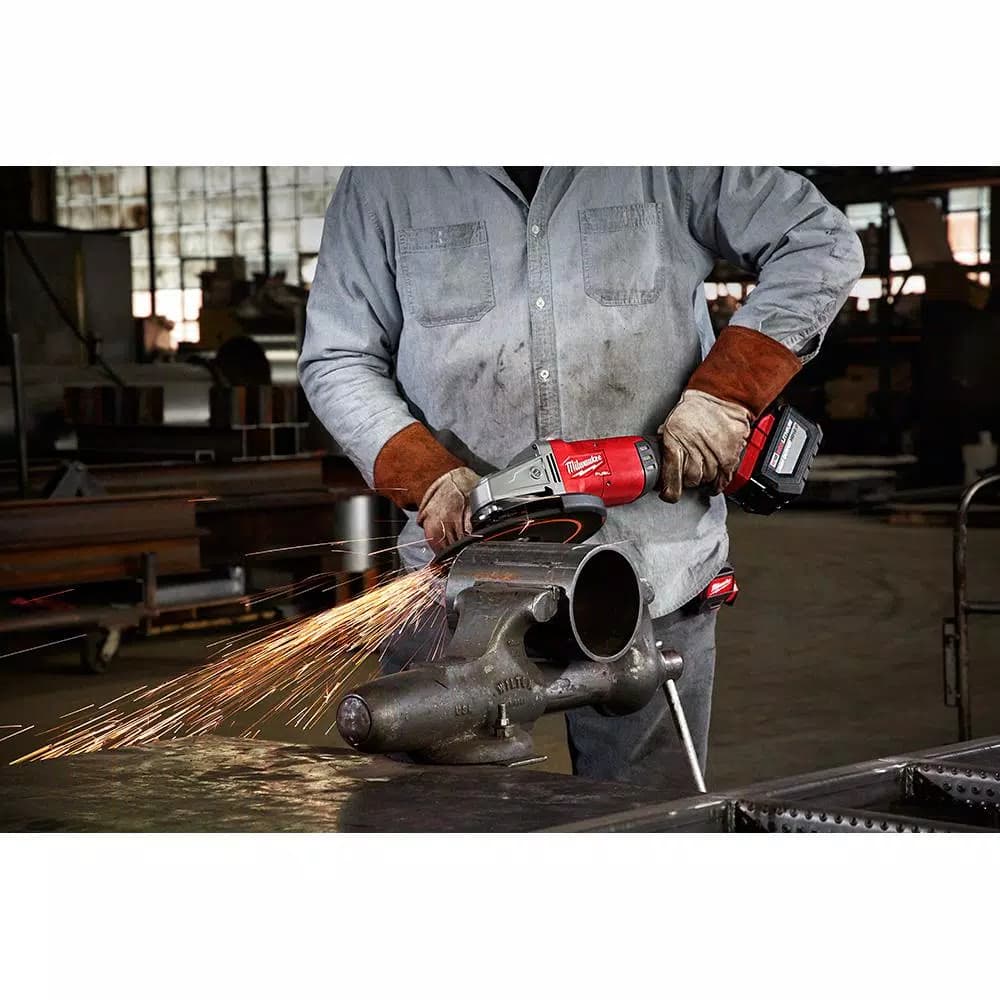 Milwaukee M18 FUEL 7 in./9 in. Brushless Cordless Large Angle Grinder (Tool-Only)