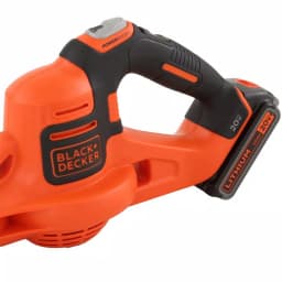 BLACK+DECKER 20V MAX Cordless String Trimmer & Edger Kit with (2) Batteries, Charger, and Bonus Leaf Sweeper thumbnail 7