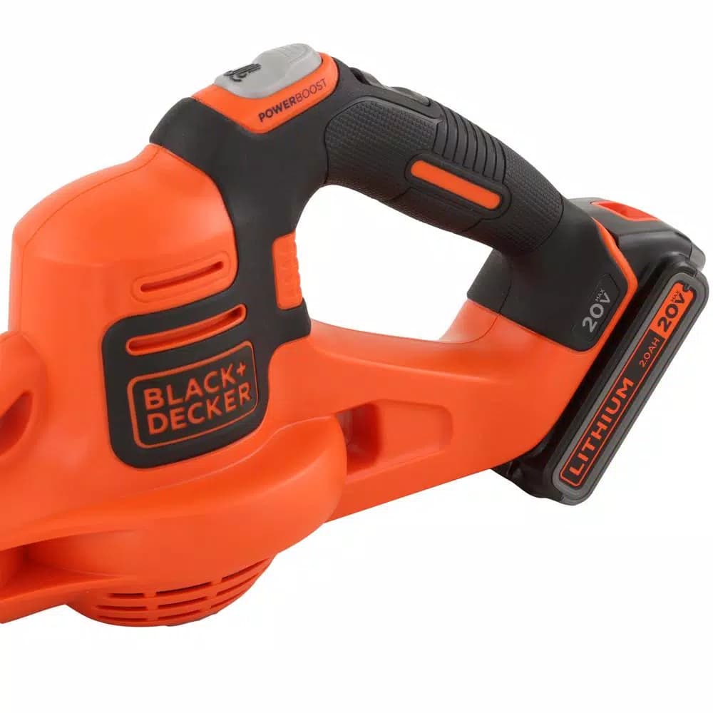 BLACK+DECKER 20V MAX Cordless String Trimmer & Edger Kit with (2) Batteries, Charger, and Bonus Leaf Sweeper