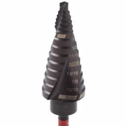 Milwaukee SHOCKWAVE Impact Duty #8 Titanium Step Bit, 1/8 in. - 1 in. thumbnail 2
