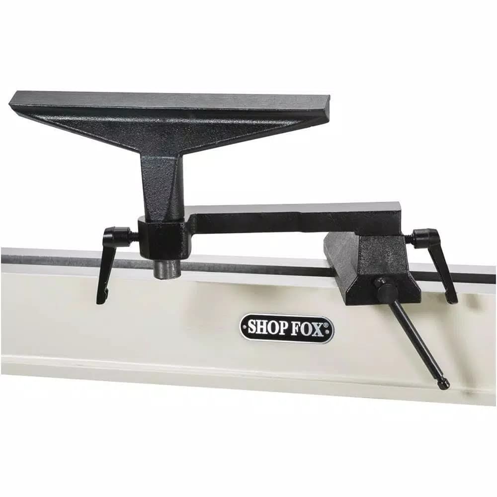 Shop Fox 16 in. x 46 in. 2 HP Wood Lathe with Stand and Digital Tachometer, 110-Volt