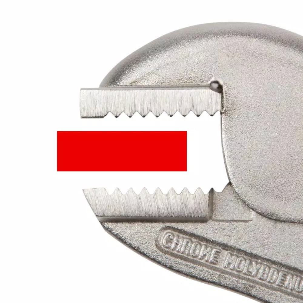 TEKTON 4-Piece Locking Pliers Set - Straight, Curved, and Long Nose Jaws