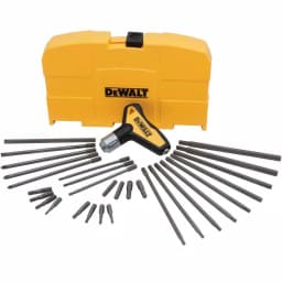 DEWALT 31-Piece Ratcheting T-Handle Hex Key Set, SAE and Metric thumbnail 4