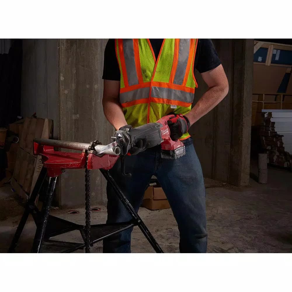 Milwaukee 4 in. 24 TPI Thin Metal Cutting Reciprocating Saw Blades, 100 Pack