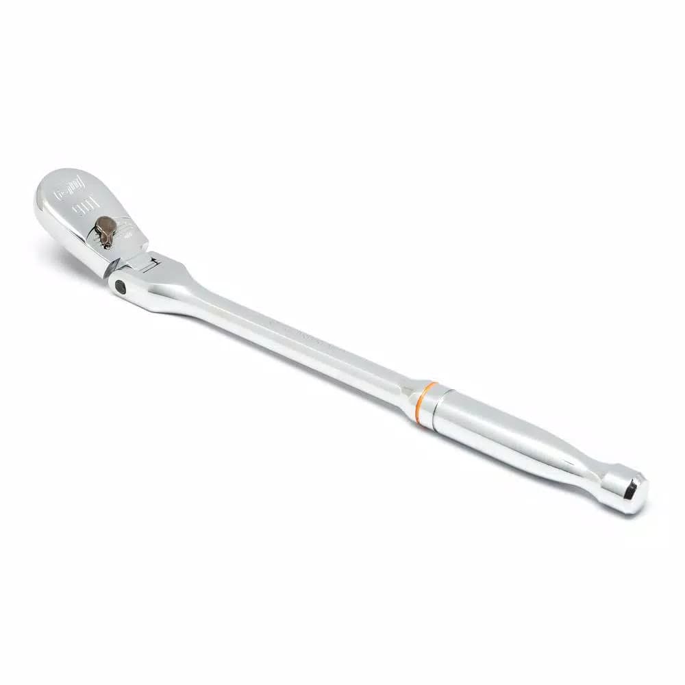 GearWrench 3/8 in. Drive 11 in. 90-Tooth Flex Head Teardrop Ratchet
