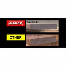 Diablo 7-1/4 in. 44-Tooth Trex Composite Material Circular Saw Blade thumbnail 4