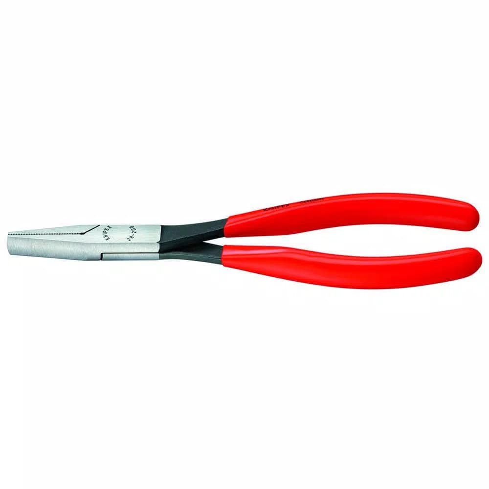 KNIPEX 8 in. Flat Nose Assembly Pliers with Serrated Jaws