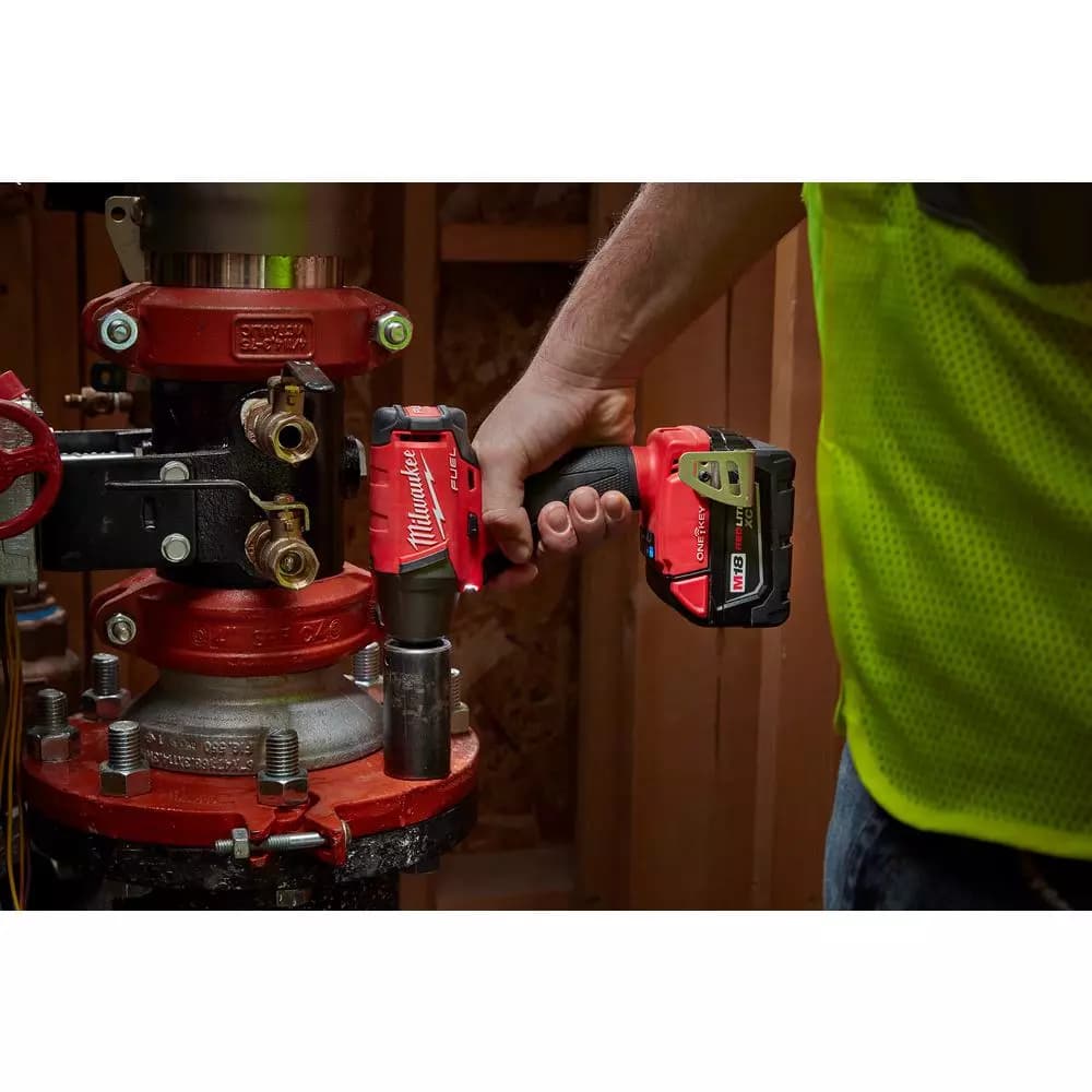 Milwaukee M18 FUEL 1/2 in. Compact Impact Wrench with Friction Ring, ONE-KEY, Brushless Cordless (Tool-Only)