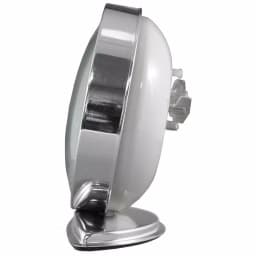 Equity by La Crosse 5.50 in. Round Chrome Wind-Up Bell Alarm Clock with Luminous Hands thumbnail 5