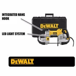 DEWALT 10 Amp Portable Deep Cut Band Saw Kit with Case thumbnail 3