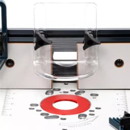 Bosch 27 in. x 18 in. Aluminum Top Benchtop Router Table with 2-1/2 in. Vacuum Port thumbnail 4