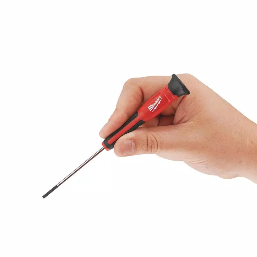 Milwaukee 4-Piece Precision Screwdriver Set with All-Metal Core