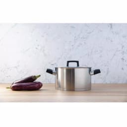 BergHOFF Ron 6.8 Qt. Stainless Steel Stock Pot with Lid, Induction Compatible thumbnail 5