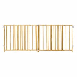 Unbranded North States Extra-Wide Wood Swing Gate for Doorways, 60 to 103 in. thumbnail 1