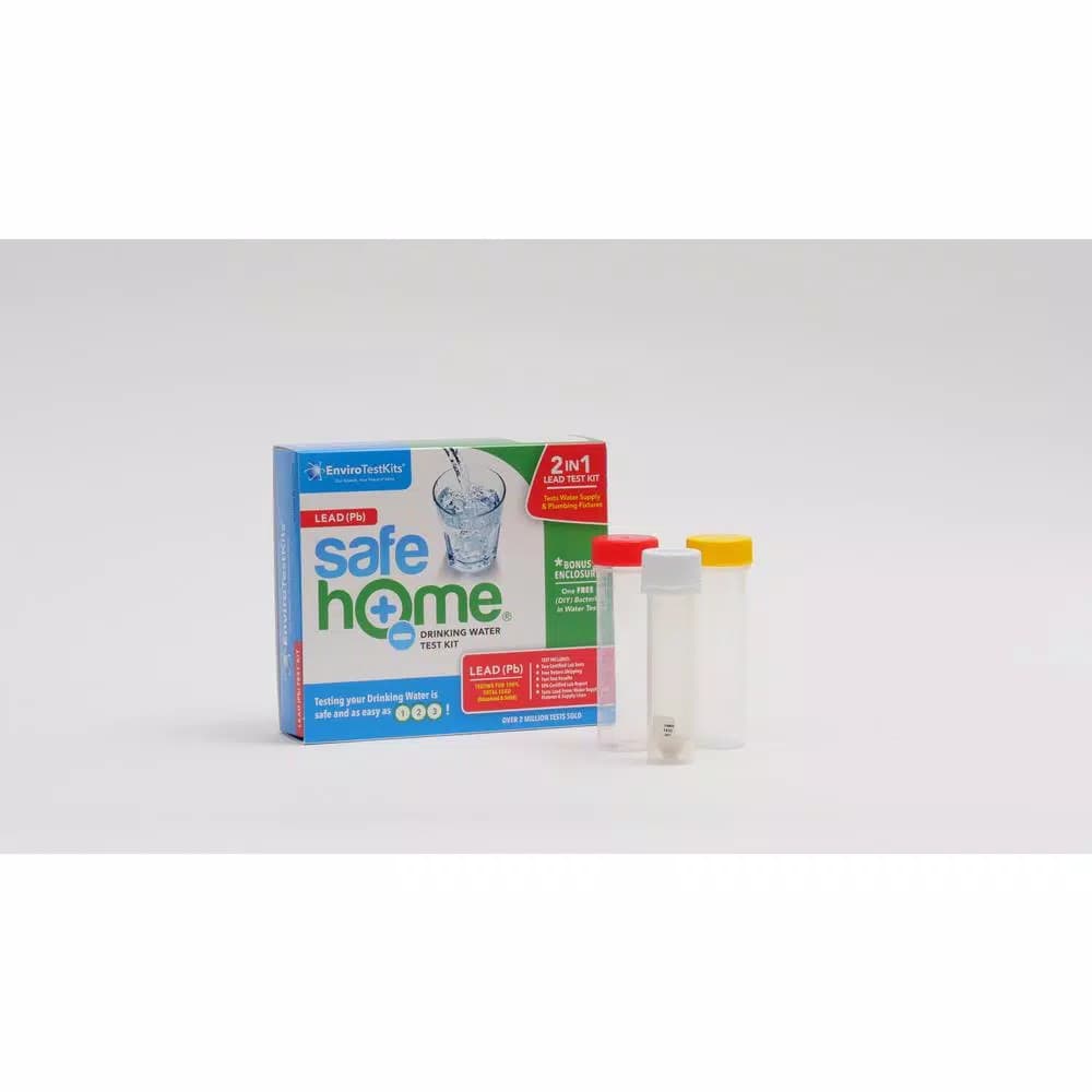 Safe Home Lead Drinking Water Test Kit - Lab Tested Results