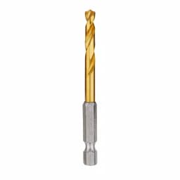 Milwaukee SHOCKWAVE 13/64 in. Titanium Red Helix Drill Bit with 1/4 in. Hex Shank thumbnail 5