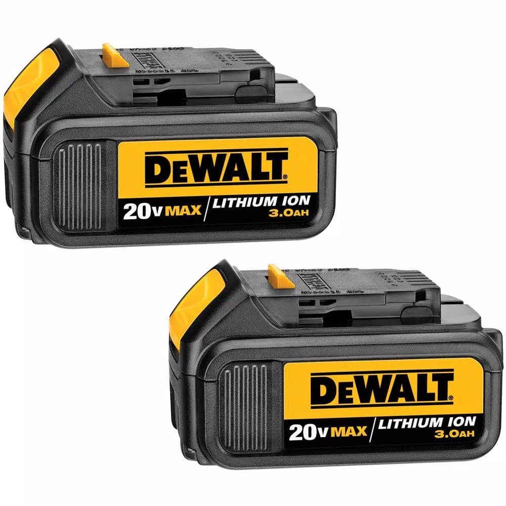 DEWALT 20V MAX 3.0Ah Lithium-Ion Battery Pack, 4-Pack