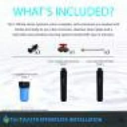 Tier1 Whole House Water Filtration System with Salt-Free Softener, Carbon & KDF, 1-3 Bathrooms thumbnail 3