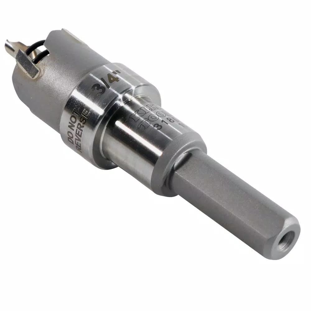 Klein Tools 3/4 in. Carbide Hole Cutter with Hex Shank and Pilot Bit