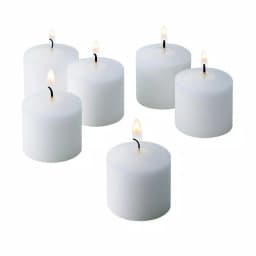 Light In The Dark White Jasmine Scented Votive Candles, 10-Hour Burn Time (Set of 12) thumbnail 1