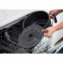Modernhome 7 Qt. Auto-Stirring Digital Air Fryer, 1350W Rotating Convection Oven thumbnail 5