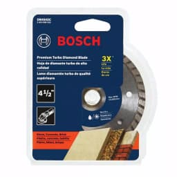 Bosch 4-1/2 in. Premium Turbo Rim Diamond Blade for Concrete and Masonry thumbnail 3