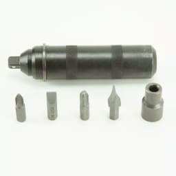 Klein Tools Reversible Hand Impact Driver Set with Hex Bits and Adapter thumbnail 4