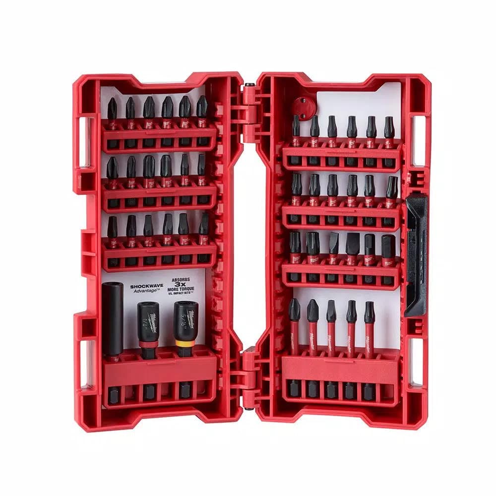 Milwaukee SHOCKWAVE Impact Duty Driver Bit Set, 44-Piece