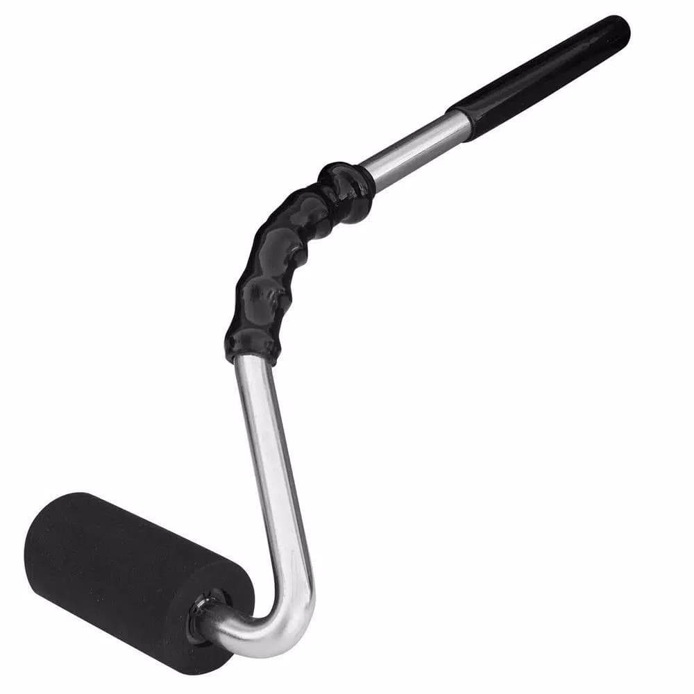 POWERTEC 1-1/2 in. x 3 in. Curved Handle Press Roller for Laminates and Veneers