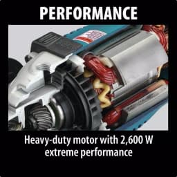 Makita 7 in. Angle Grinder, 15 Amp, Soft Start, 8000 rpm thumbnail 9