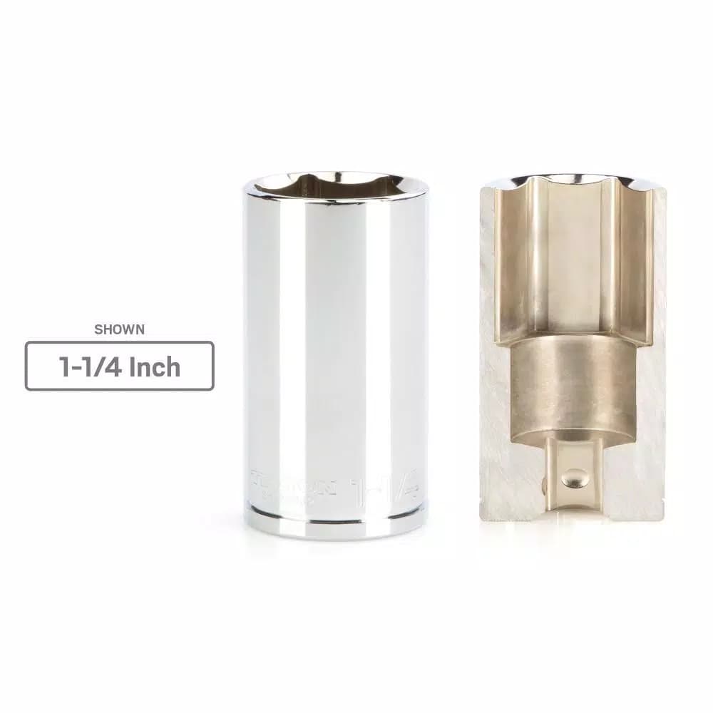 TEKTON 1/2 in. Drive 1-1/2 in. Deep 6-Point Hex Socket