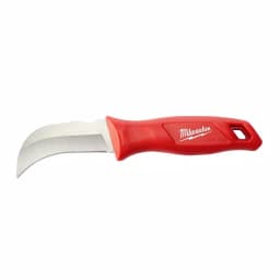 Milwaukee Fixed Blade Hawkbill Knife with Molded Sheath thumbnail 1