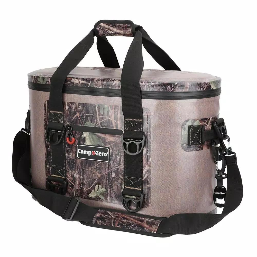 Camp-Zero 25.88 Qt. 40-Can Soft Cooler - Beige and Camo