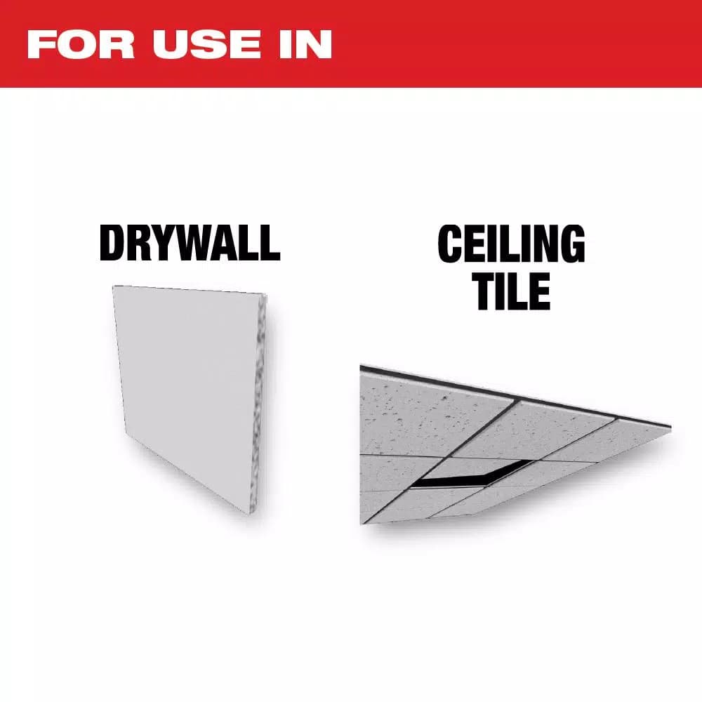 Milwaukee 5-in-1 Bi-Metal Universal Fit Drywall Oscillating Multi-Tool Blade