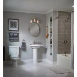 Moen Banbury 24 in. Single Towel Bar in Spot Resist Brushed Nickel thumbnail 4