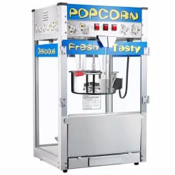 Great Northern Pop Heaven 12 oz. Blue Countertop Popcorn Machine, 1350W Commercial Quality Popper thumbnail 2
