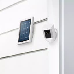 Ring Solar Panel for Spotlight Cam Battery and Stick Up Cam Battery, White thumbnail 4