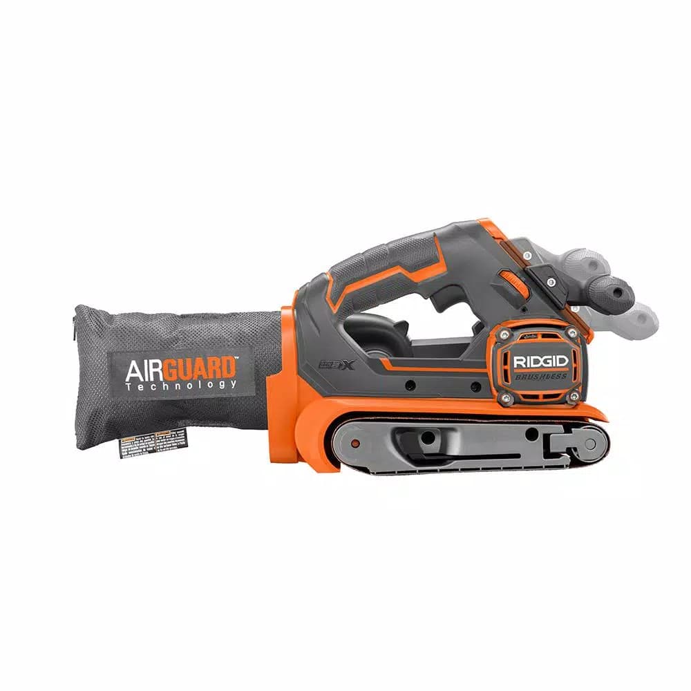 RIDGID 18V GEN5X Cordless Brushless 3 in. x 18 in. Belt Sander (Tool Only)