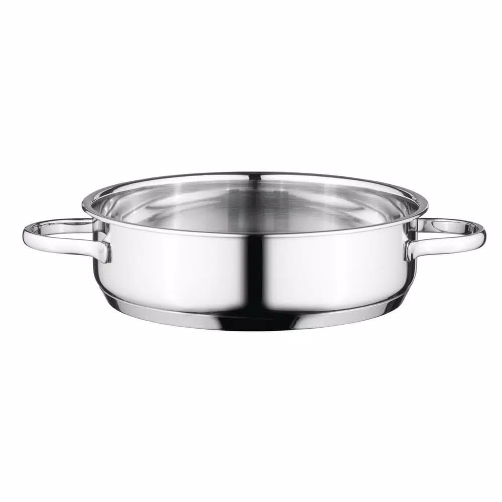 BergHOFF Essentials Comfort 6-Piece Stainless Steel Cookware Set, Induction Safe, 18/10 Steel