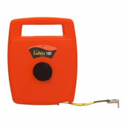 Lufkin Linear Series 1/2 in. x 100 ft. Hi-Viz Orange Fiberglass Tape Measure thumbnail 1