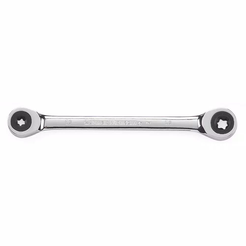 GearWrench 4-Piece E-Torx Ratcheting Double Box-End Wrench Set