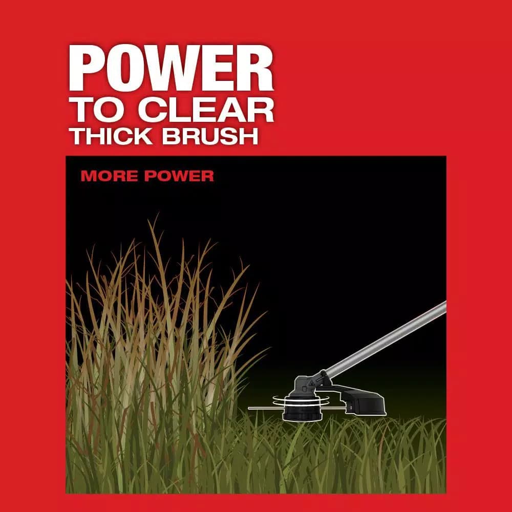 Milwaukee M18 FUEL 18V Cordless Brushless String Trimmer with QUIK-LOK Attachment Capability (Tool-Only)