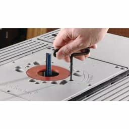 Bosch 27 in. x 18 in. Aluminum Top Benchtop Router Table with 2-1/2 in. Vacuum Port thumbnail 11