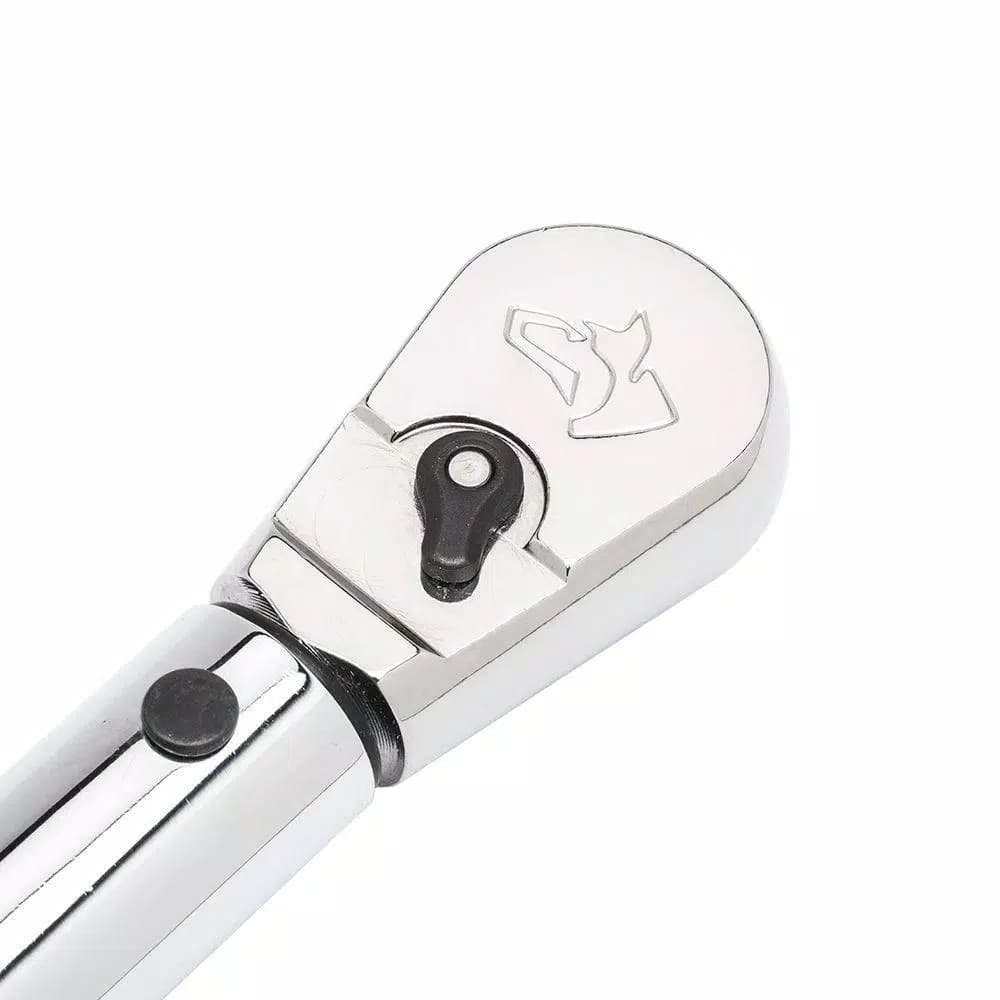 Husky 3/8 in. Drive Click Torque Wrench, 20-100 ft./lbs.