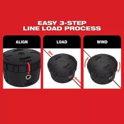 Milwaukee M18 FUEL 18V Brushless Cordless String Trimmer Kit with QUIK-LOK Edger Attachment thumbnail 13