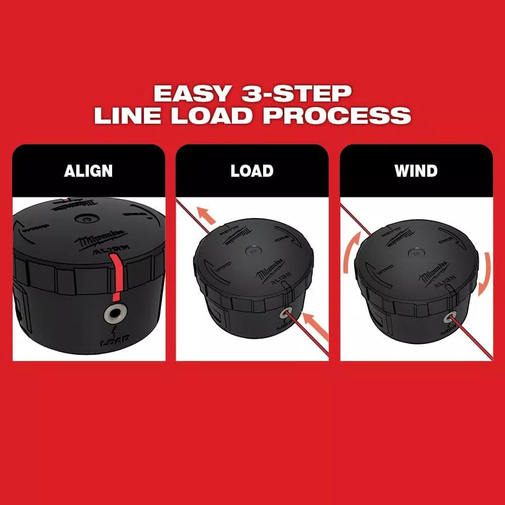 Milwaukee M18 FUEL 18V Brushless Cordless String Trimmer Kit with QUIK-LOK Edger Attachment