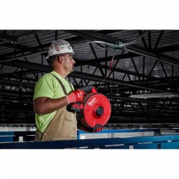 Milwaukee M18 FUEL ANGLER 100 ft. Non-Conductive Polyester Pulling Fish Tape Drum thumbnail 9
