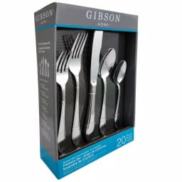 Gibson Home Herington 20-Piece Stainless Steel Flatware Set, Service for 4 thumbnail 3